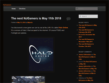 Tablet Screenshot of njgamers.com